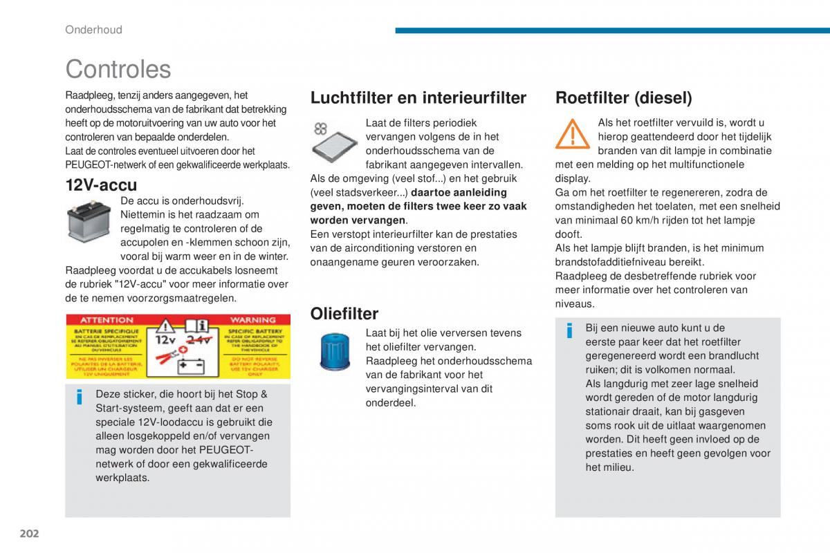 manual  Peugeot 5008 II 2 handleiding / page 204