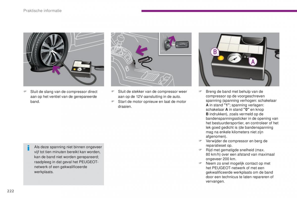 manual  Peugeot 5008 II 2 handleiding / page 224