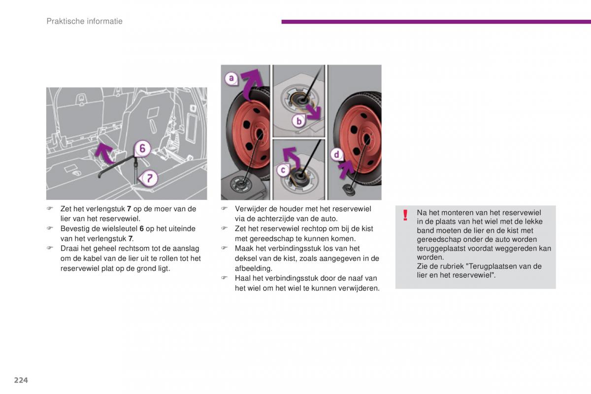 manual  Peugeot 5008 II 2 handleiding / page 226