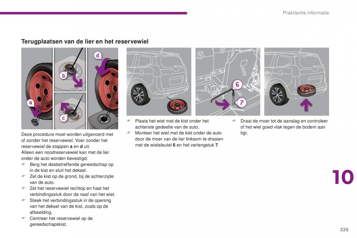 manual  Peugeot 5008 II 2 handleiding / page 227