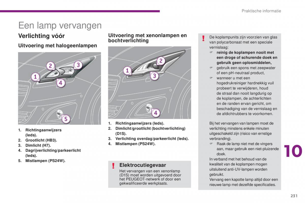 manual  Peugeot 5008 II 2 handleiding / page 233