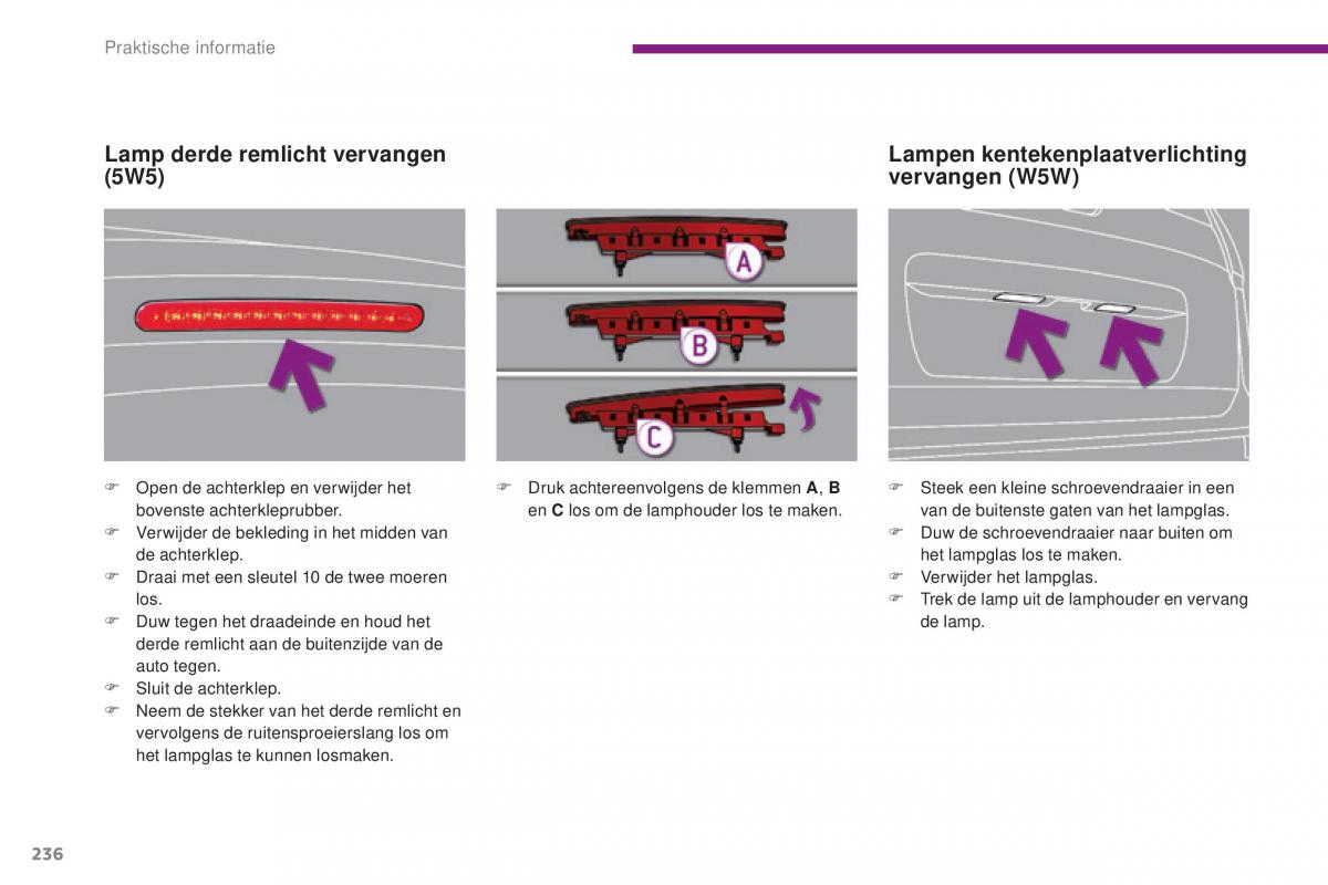 Peugeot 5008 II 2 handleiding / page 238