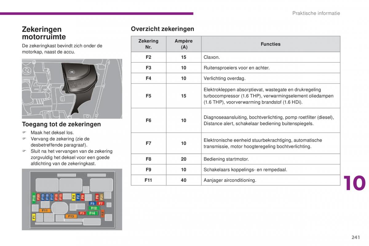 manual  Peugeot 5008 II 2 handleiding / page 243