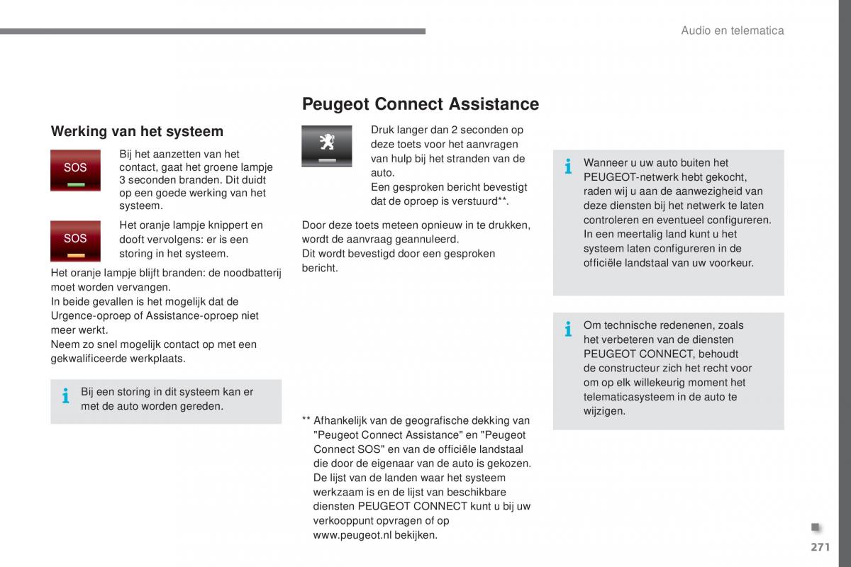 manual  Peugeot 5008 II 2 handleiding / page 273