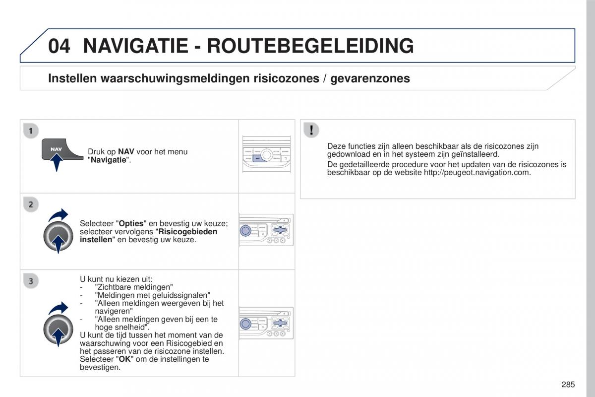 manual  Peugeot 5008 II 2 handleiding / page 287