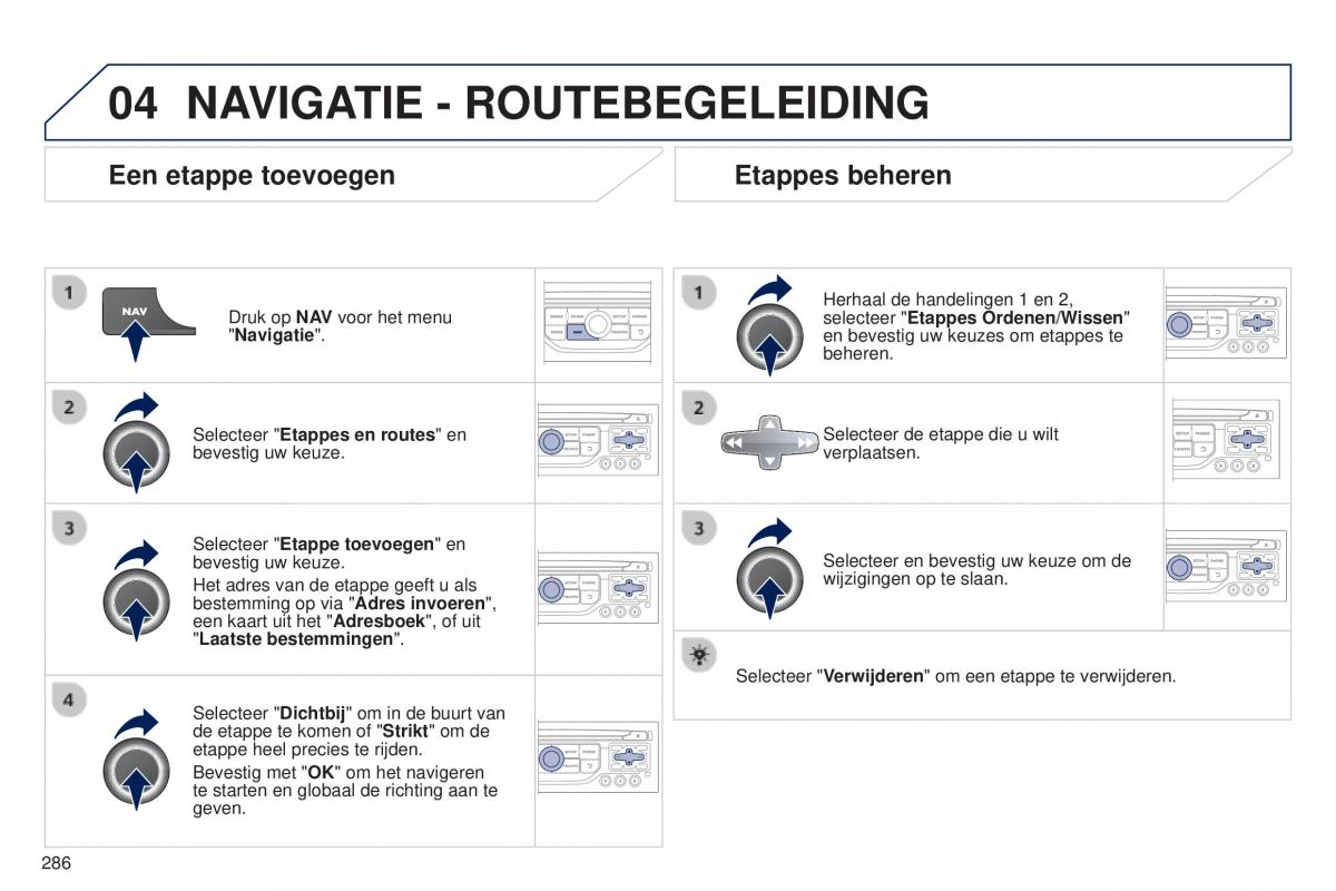 manual  Peugeot 5008 II 2 handleiding / page 288