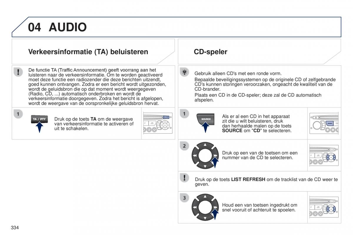 manual  Peugeot 5008 II 2 handleiding / page 336