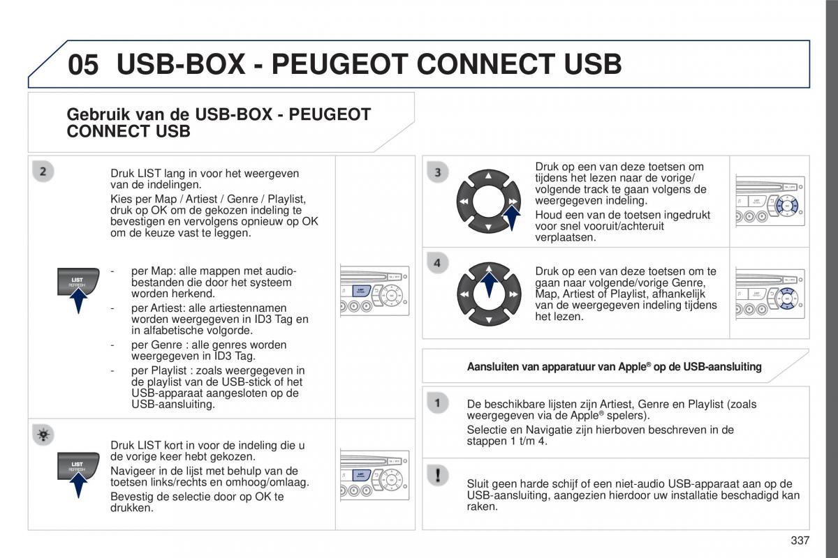 manual  Peugeot 5008 II 2 handleiding / page 339