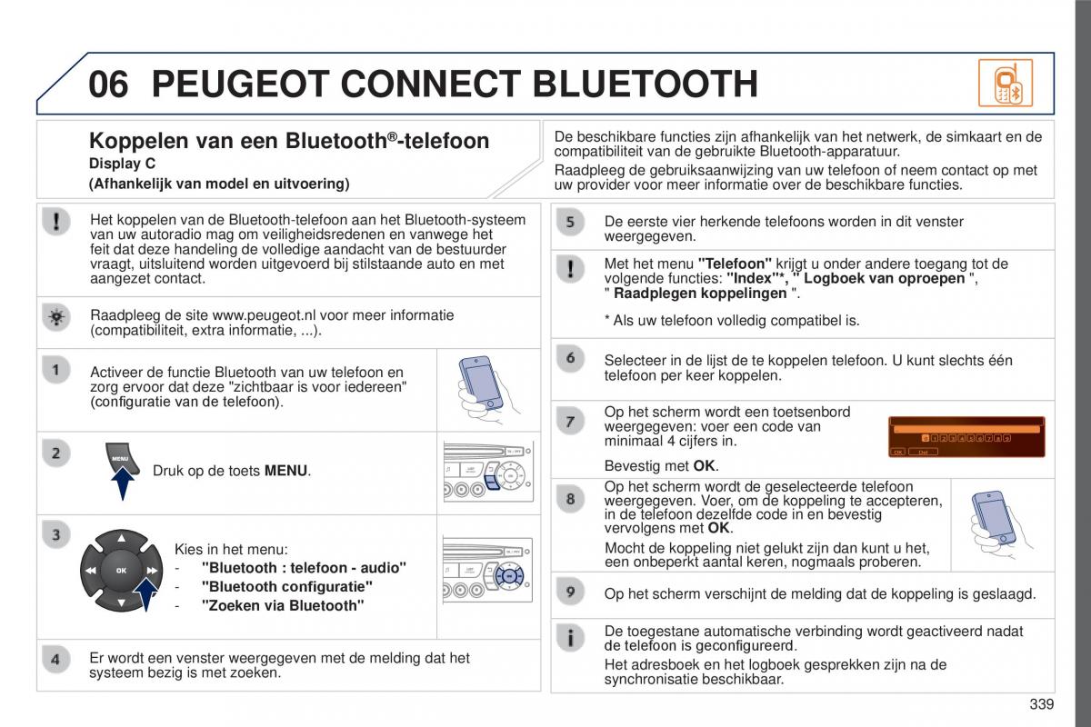 manual  Peugeot 5008 II 2 handleiding / page 341