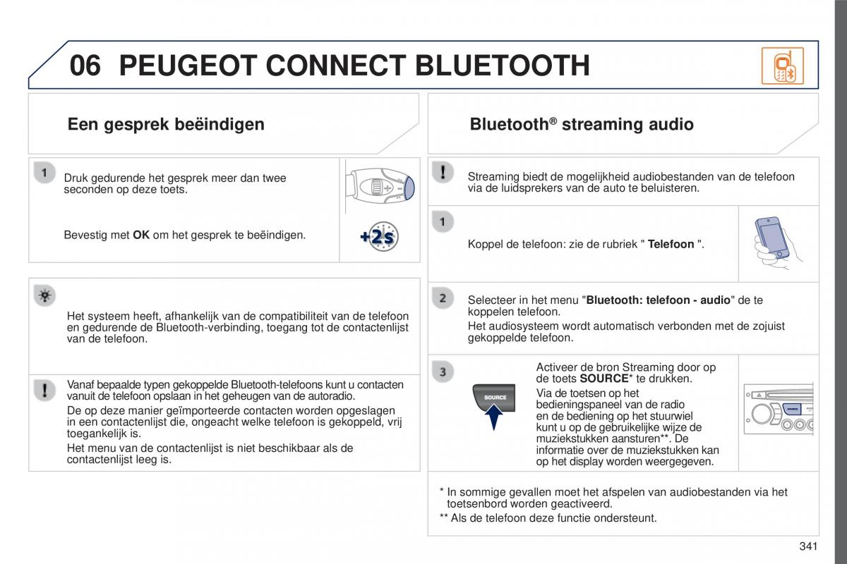 manual  Peugeot 5008 II 2 handleiding / page 343