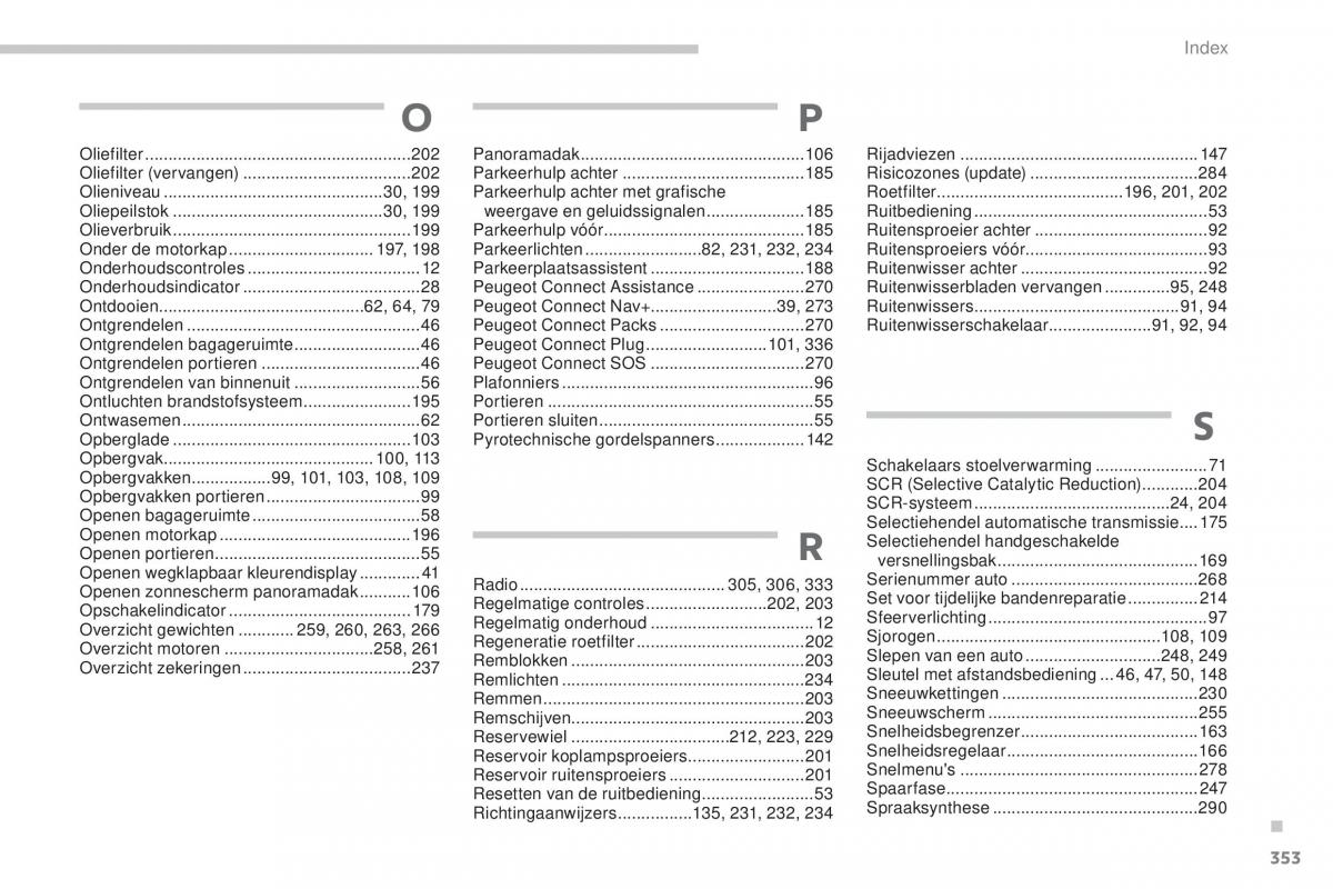 manual  Peugeot 5008 II 2 handleiding / page 355