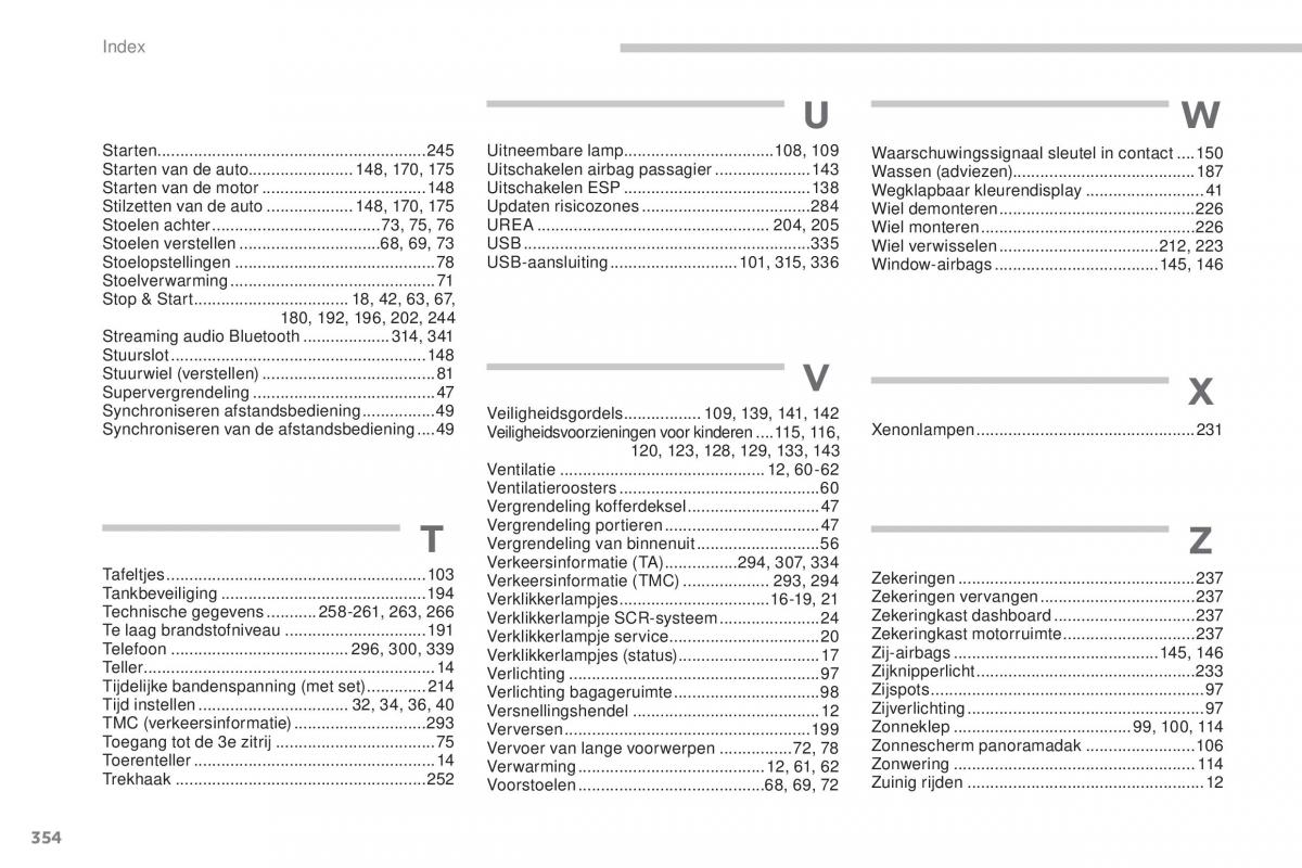 manual  Peugeot 5008 II 2 handleiding / page 356