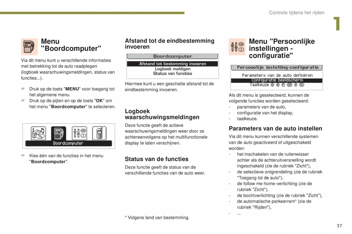 manual  Peugeot 5008 II 2 handleiding / page 39