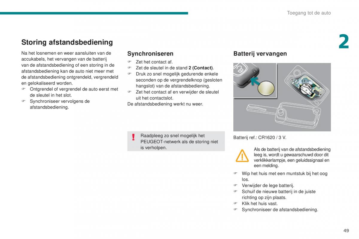 manual  Peugeot 5008 II 2 handleiding / page 51