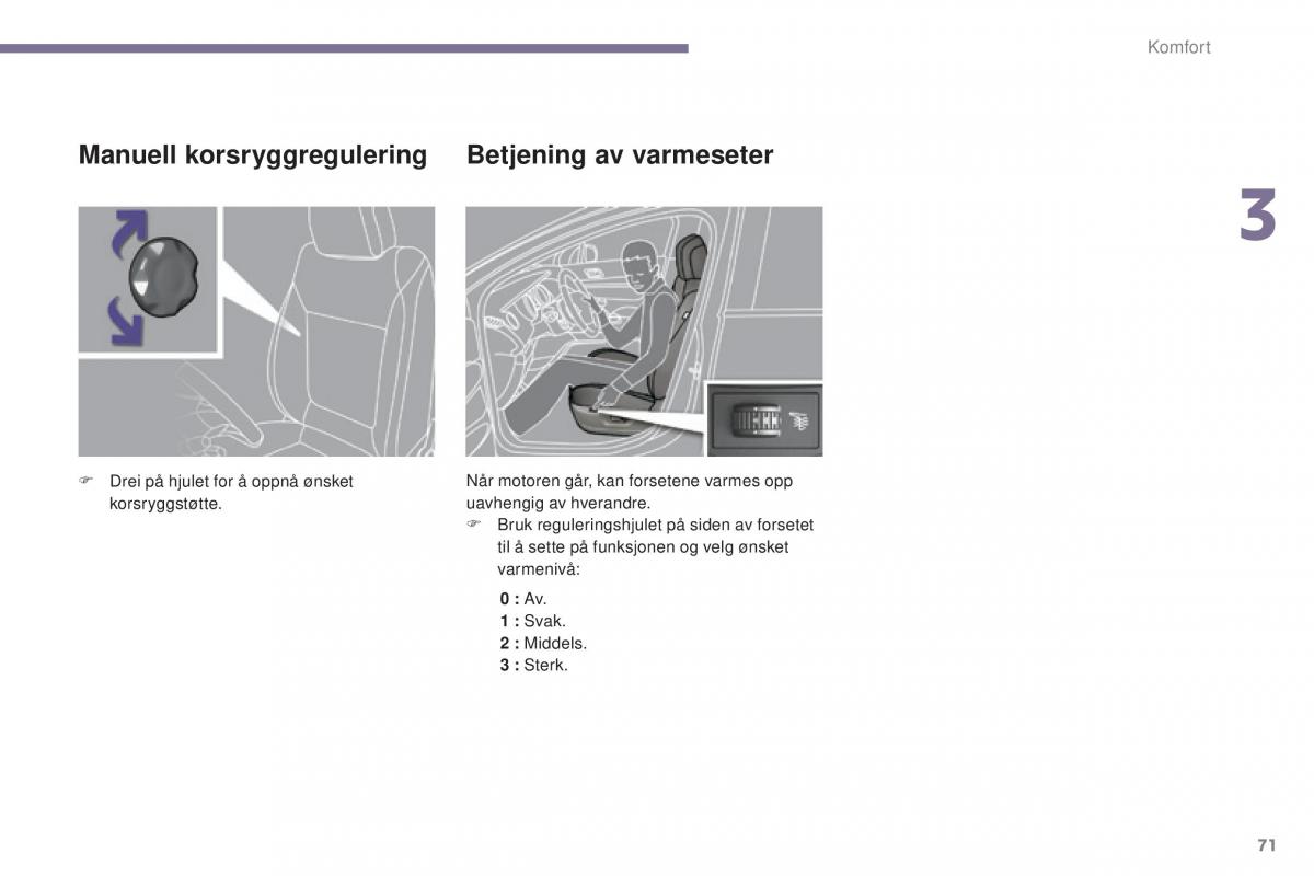 Peugeot 5008 II 2 bruksanvisningen / page 73