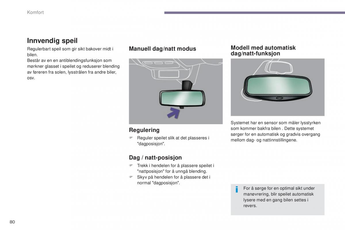 Peugeot 5008 II 2 bruksanvisningen / page 82