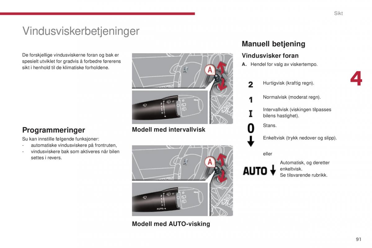 Peugeot 5008 II 2 bruksanvisningen / page 93