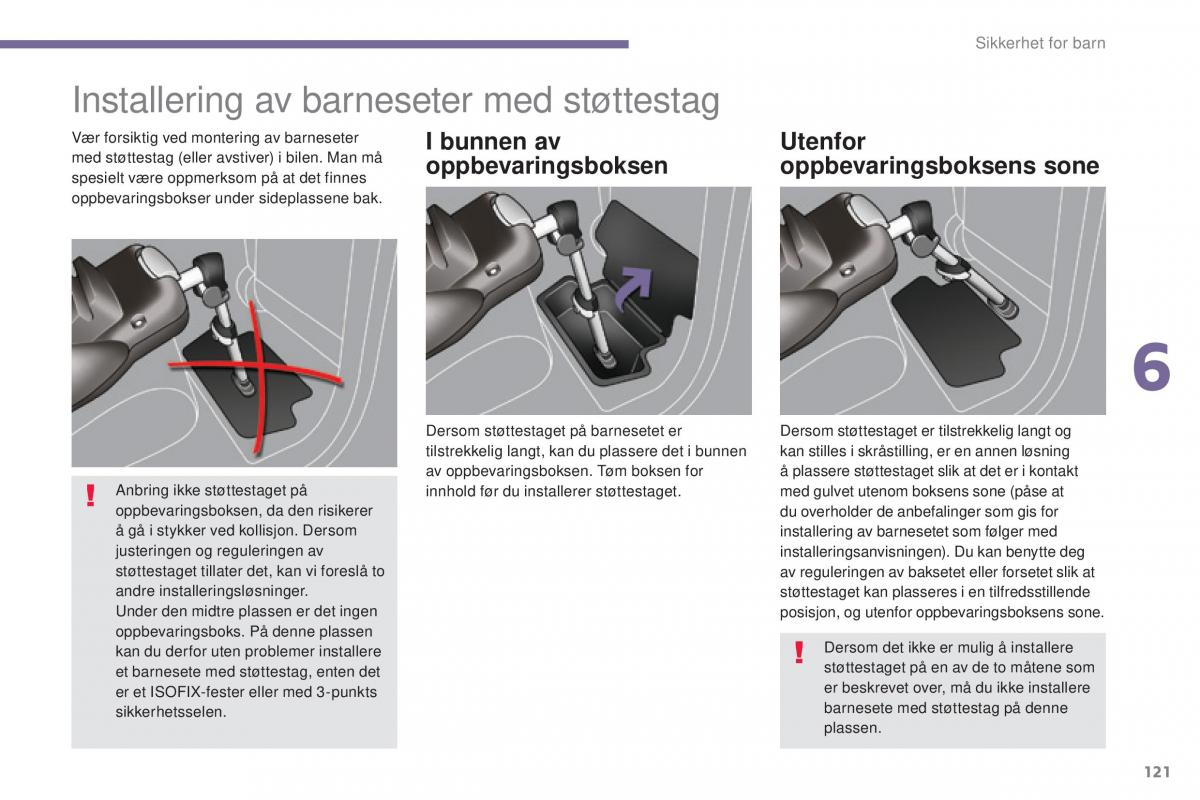 Peugeot 5008 II 2 bruksanvisningen / page 123