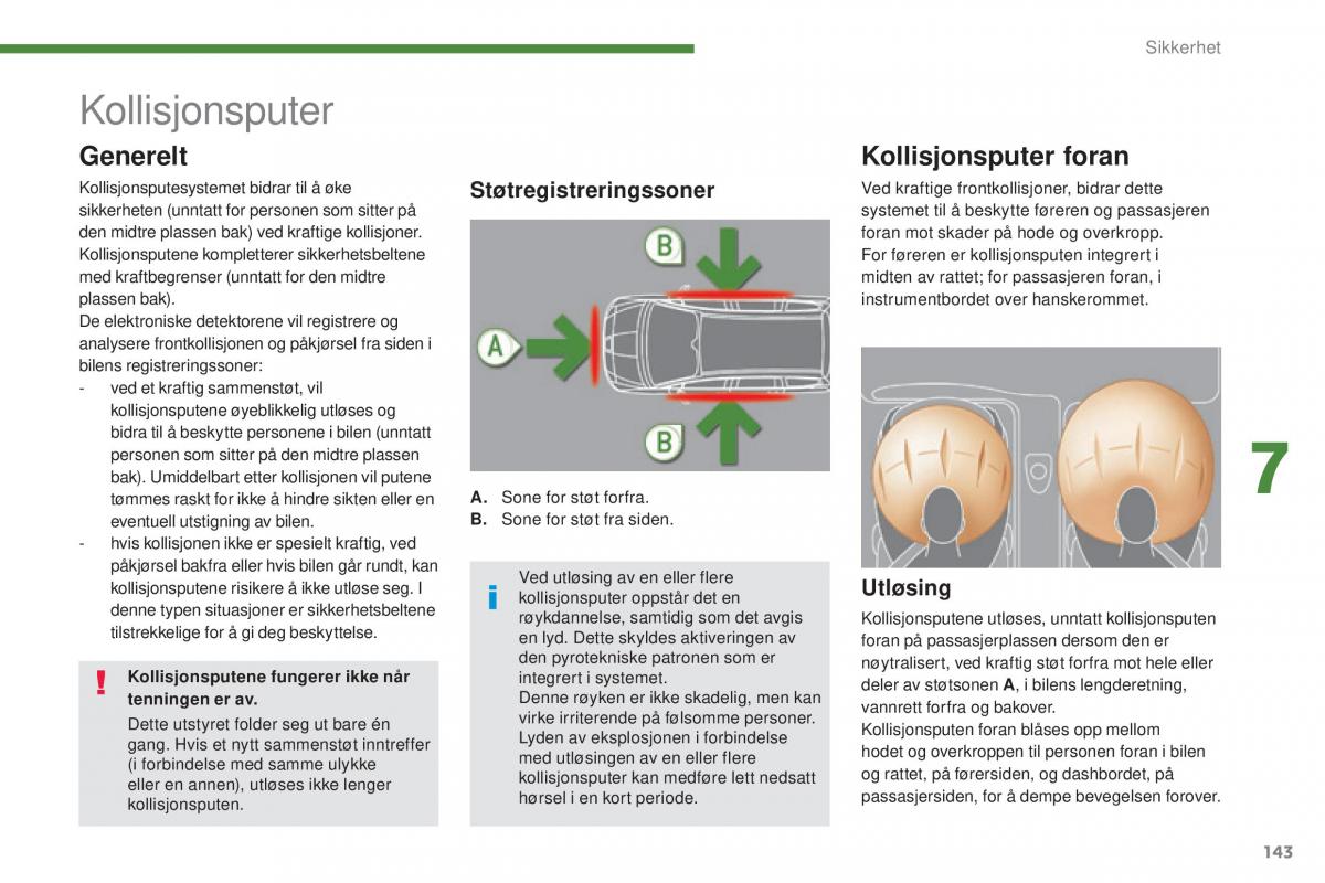 Peugeot 5008 II 2 bruksanvisningen / page 145