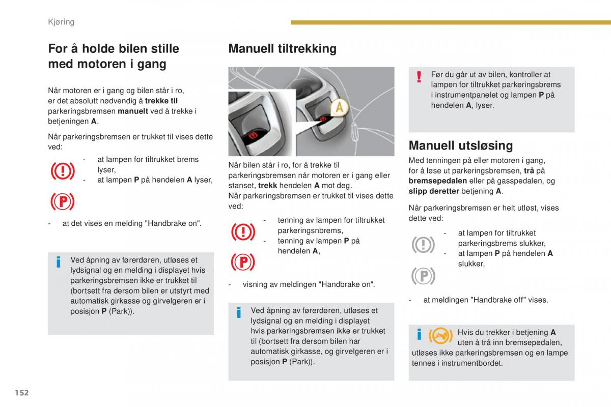 Peugeot 5008 II 2 bruksanvisningen / page 154