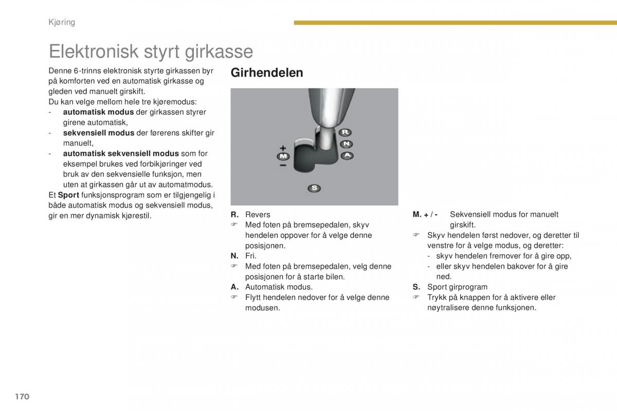 Peugeot 5008 II 2 bruksanvisningen / page 172