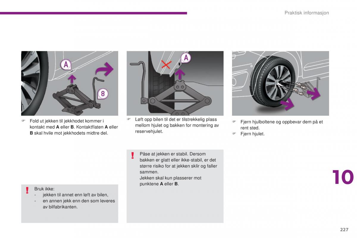 Peugeot 5008 II 2 bruksanvisningen / page 229