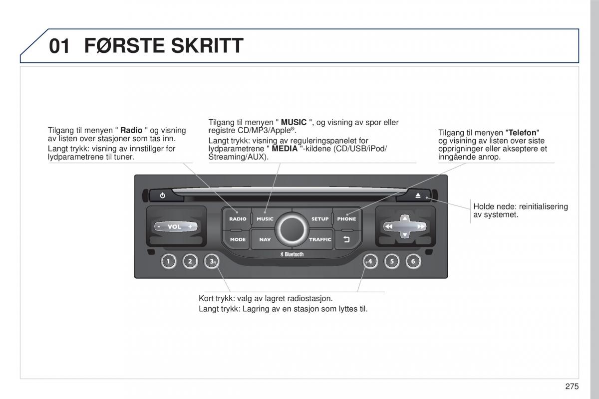 Peugeot 5008 II 2 bruksanvisningen / page 277