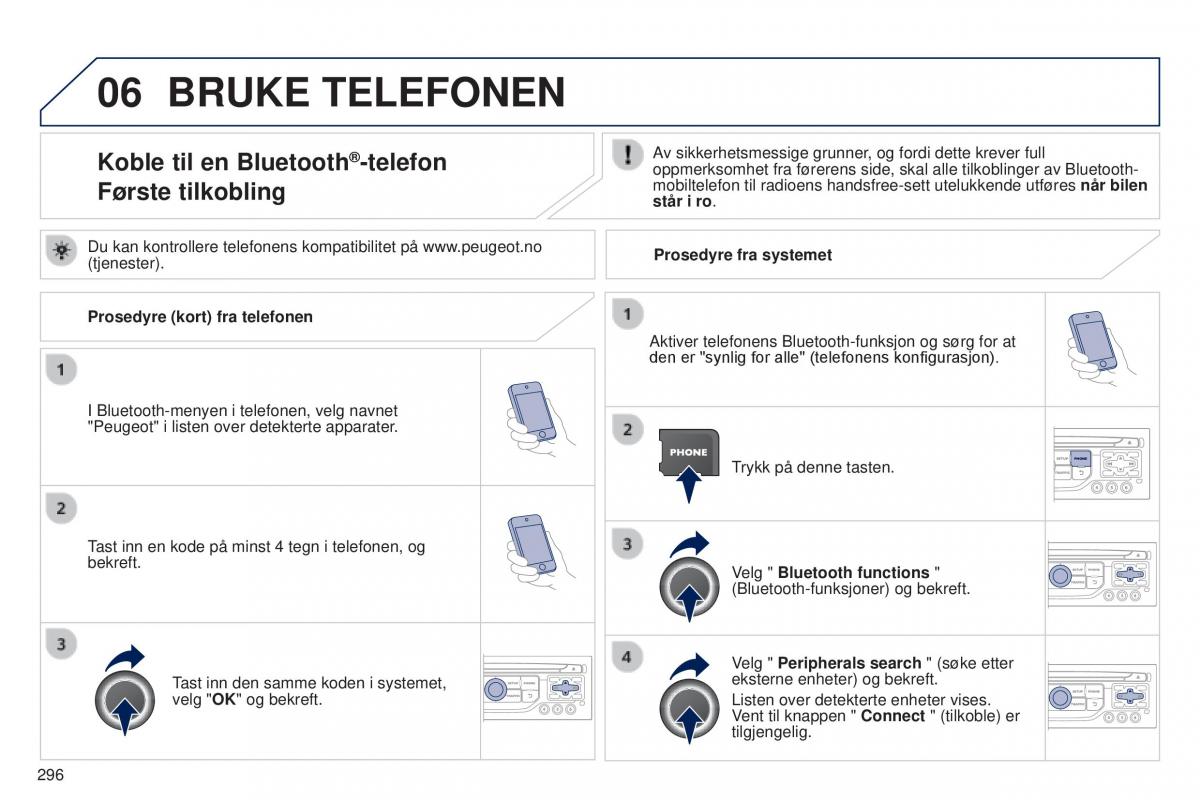 Peugeot 5008 II 2 bruksanvisningen / page 298