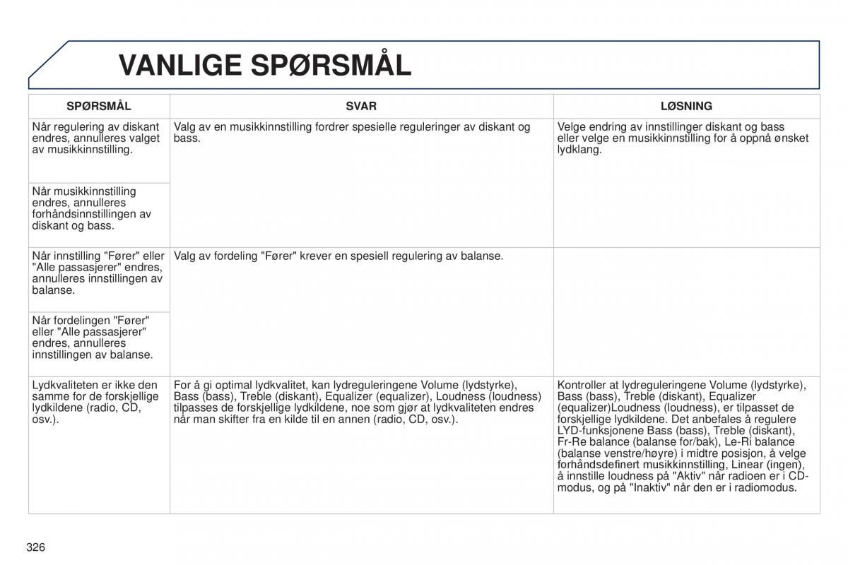 Peugeot 5008 II 2 bruksanvisningen / page 328