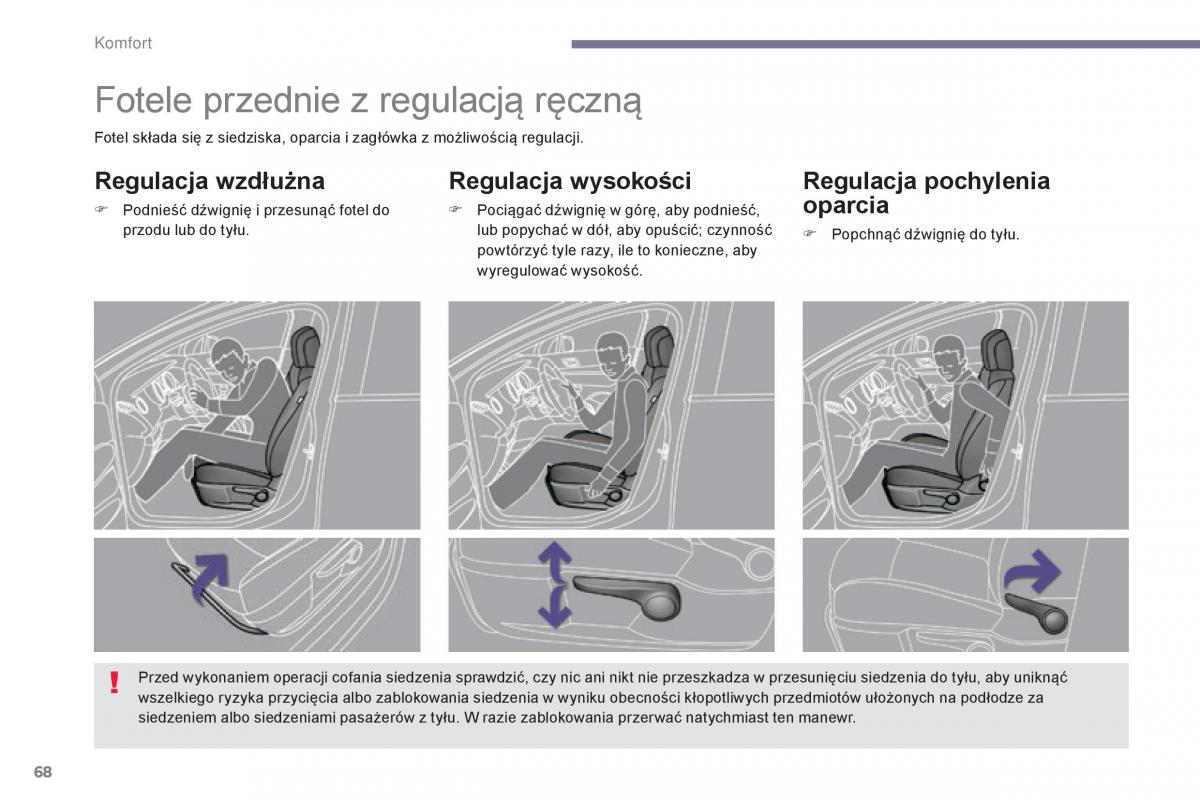 Peugeot 5008 II 2 instrukcja / page 70