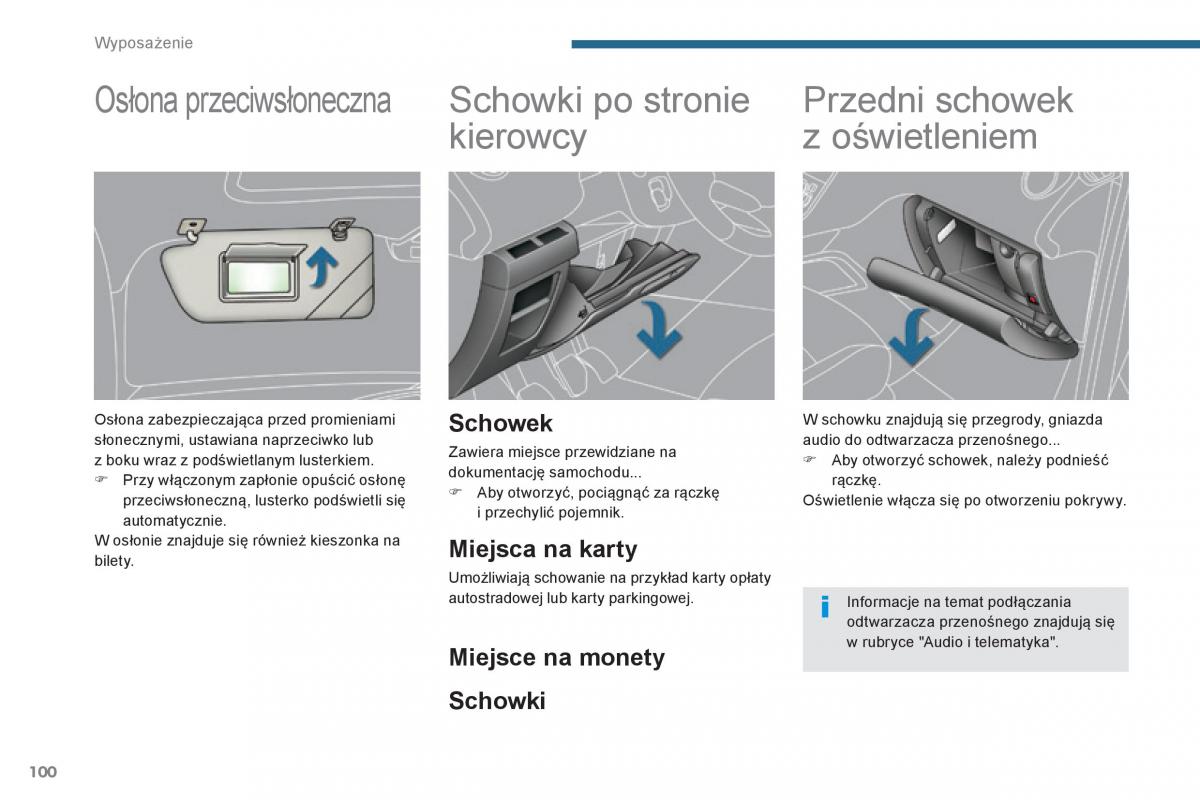 Peugeot 5008 II 2 instrukcja / page 102