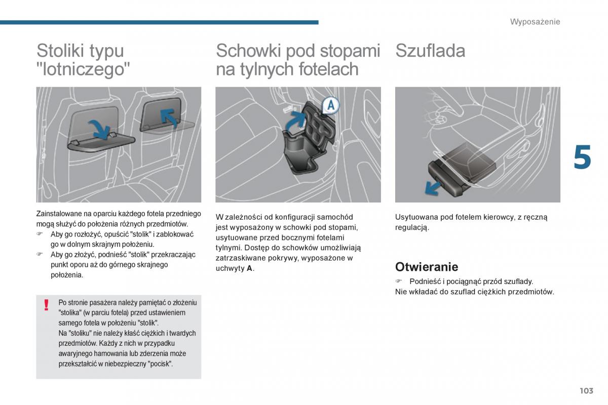 Peugeot 5008 II 2 instrukcja obslugi / page 105