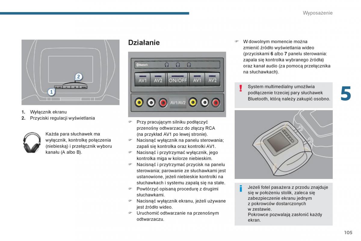 Peugeot 5008 II 2 instrukcja obslugi / page 107