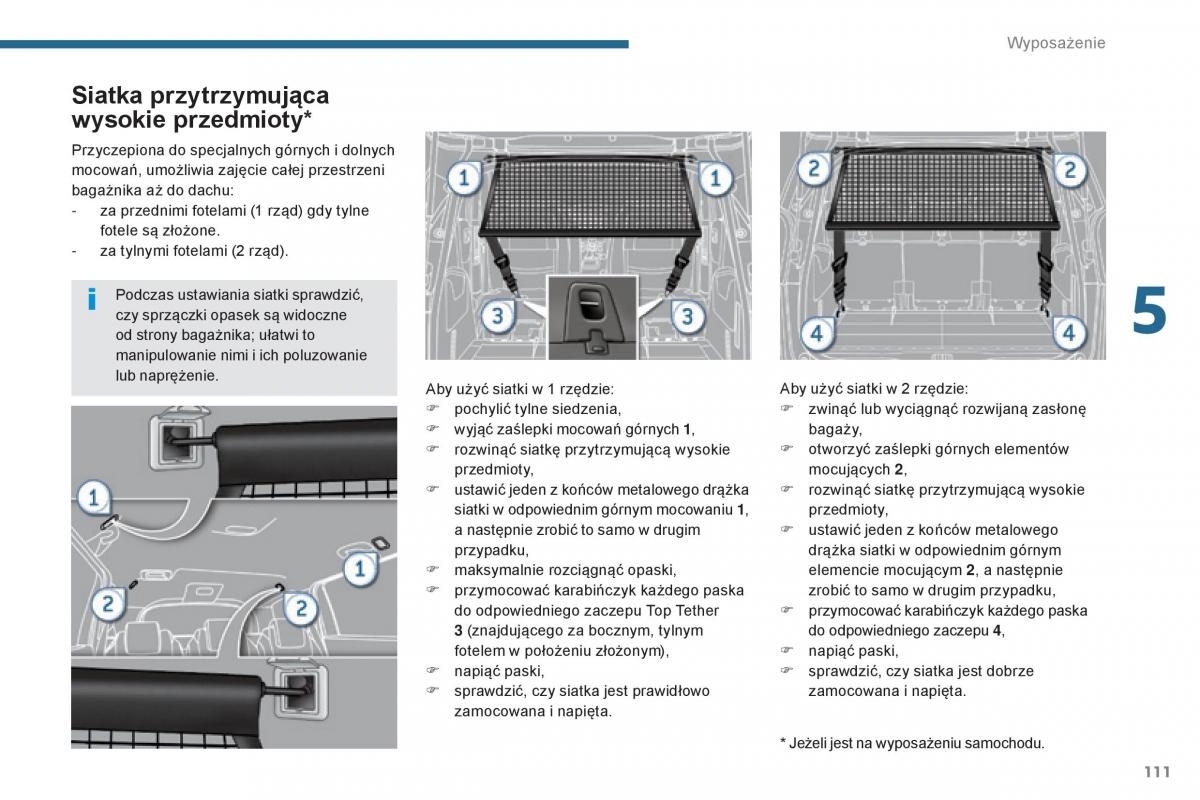 Peugeot 5008 II 2 instrukcja obslugi / page 113