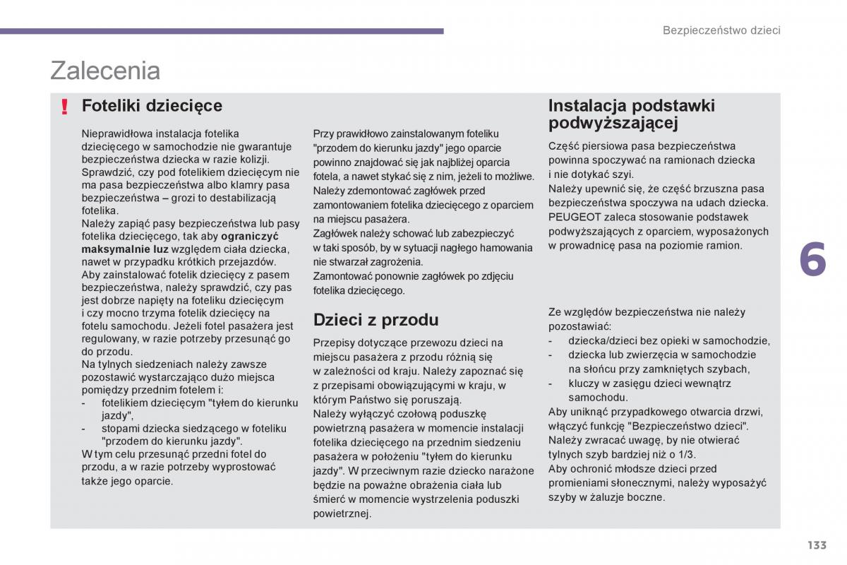 Peugeot 5008 II 2 instrukcja obslugi / page 135