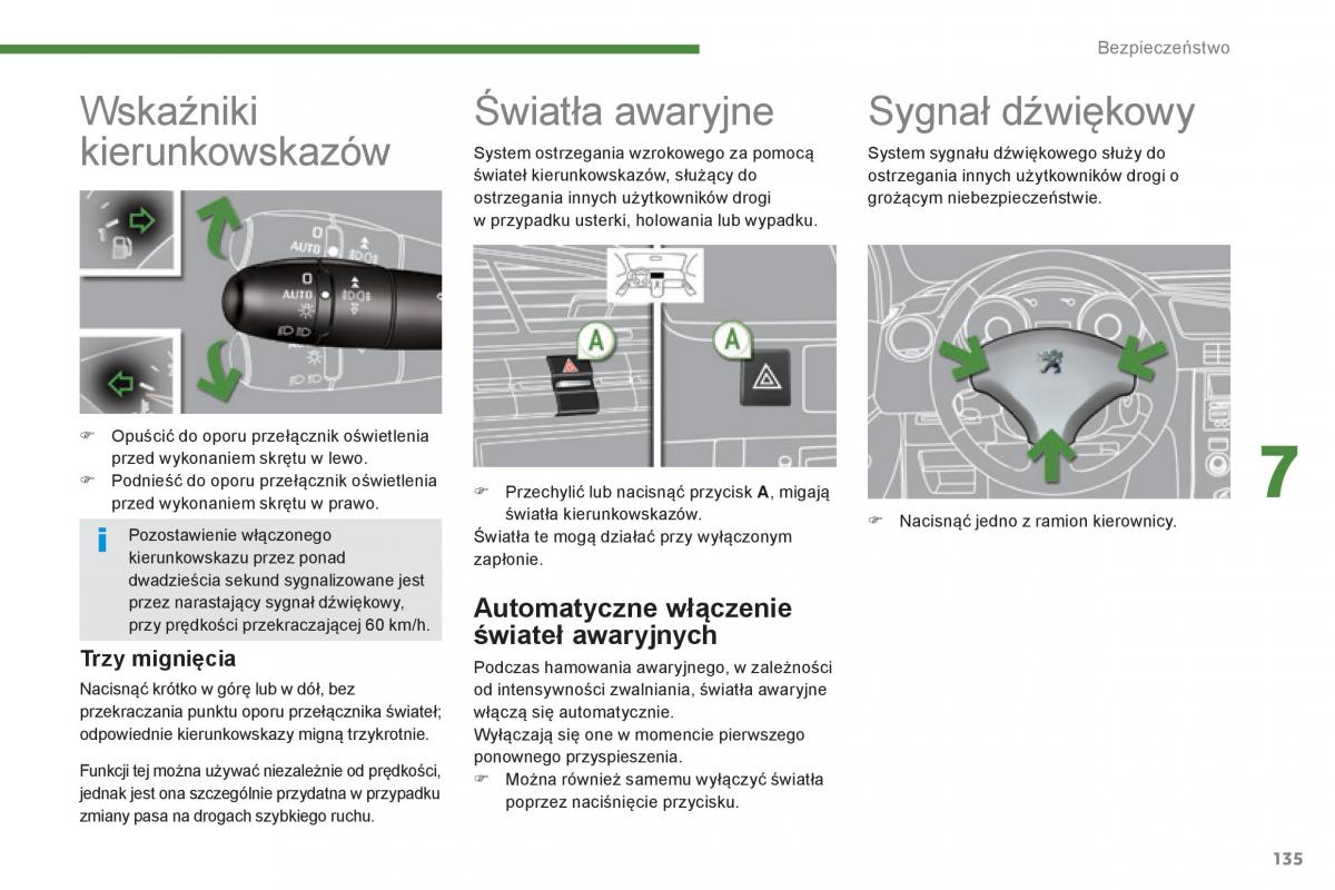 Peugeot 5008 II 2 instrukcja / page 137