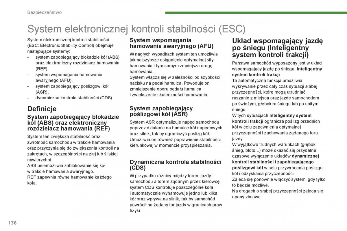 Peugeot 5008 II 2 instrukcja obslugi / page 138