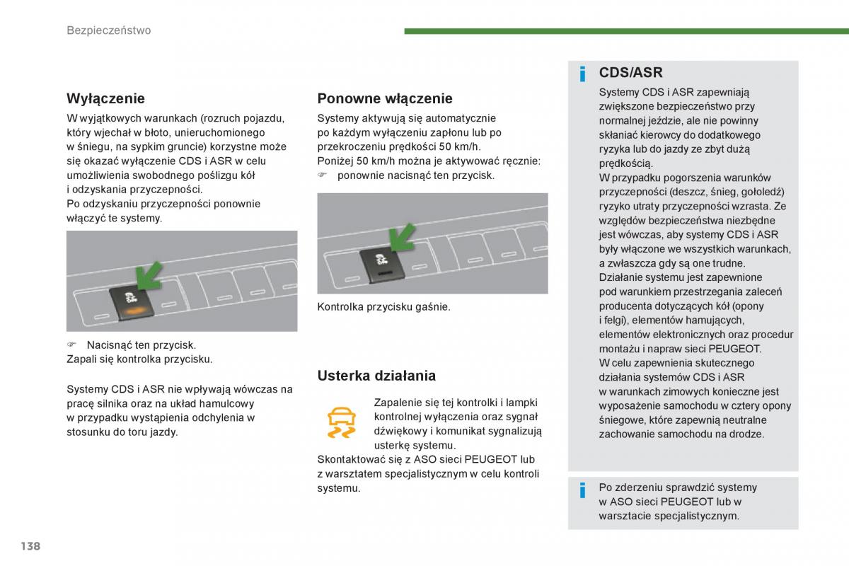 Peugeot 5008 II 2 instrukcja obslugi / page 140