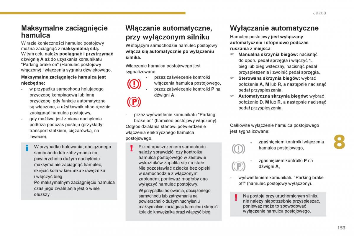 Peugeot 5008 II 2 instrukcja obslugi / page 155