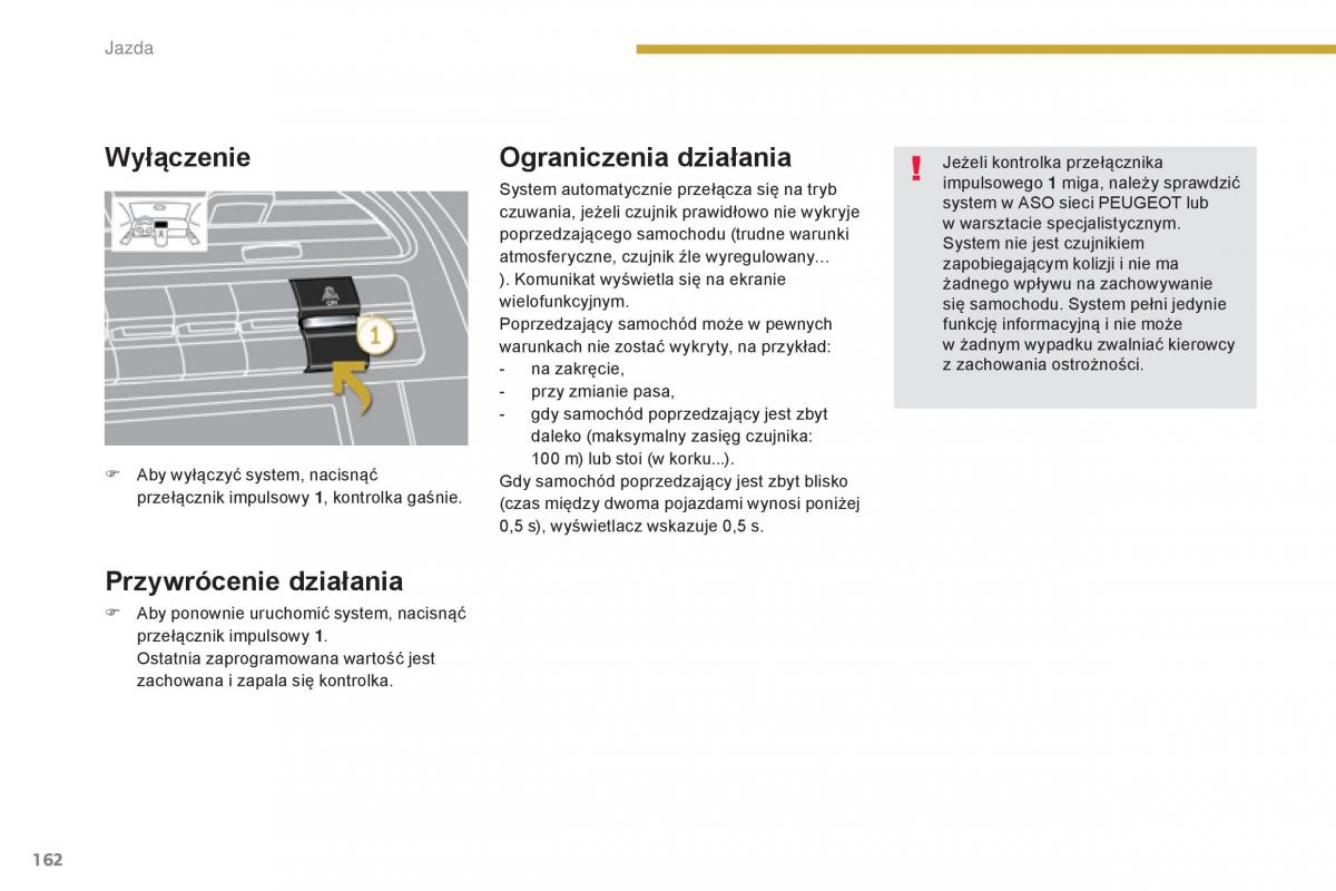 Peugeot 5008 II 2 instrukcja obslugi / page 164