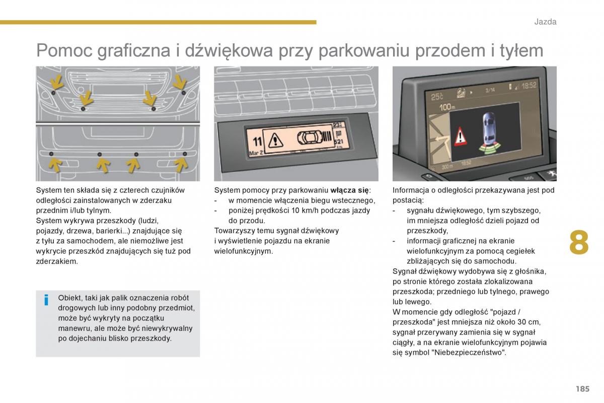 Peugeot 5008 II 2 instrukcja / page 187
