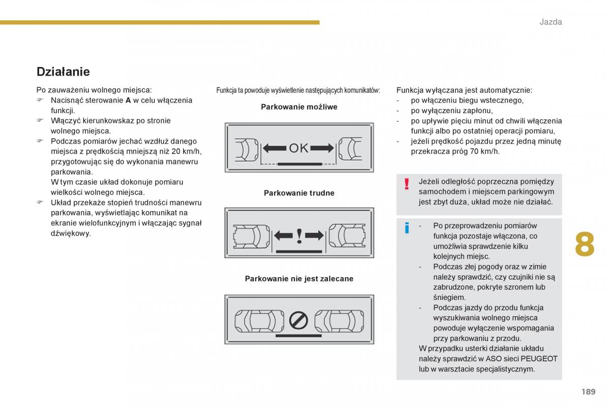Peugeot 5008 II 2 instrukcja / page 191