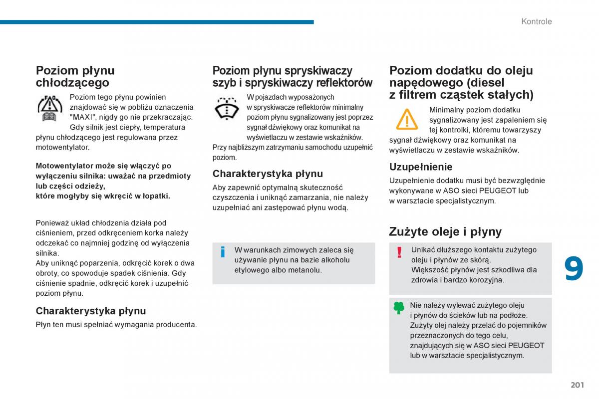 Peugeot 5008 II 2 instrukcja obslugi / page 203