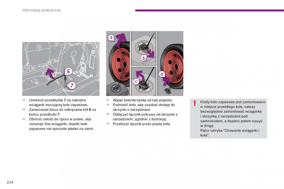 Peugeot 5008 II 2 instrukcja obslugi / page 226