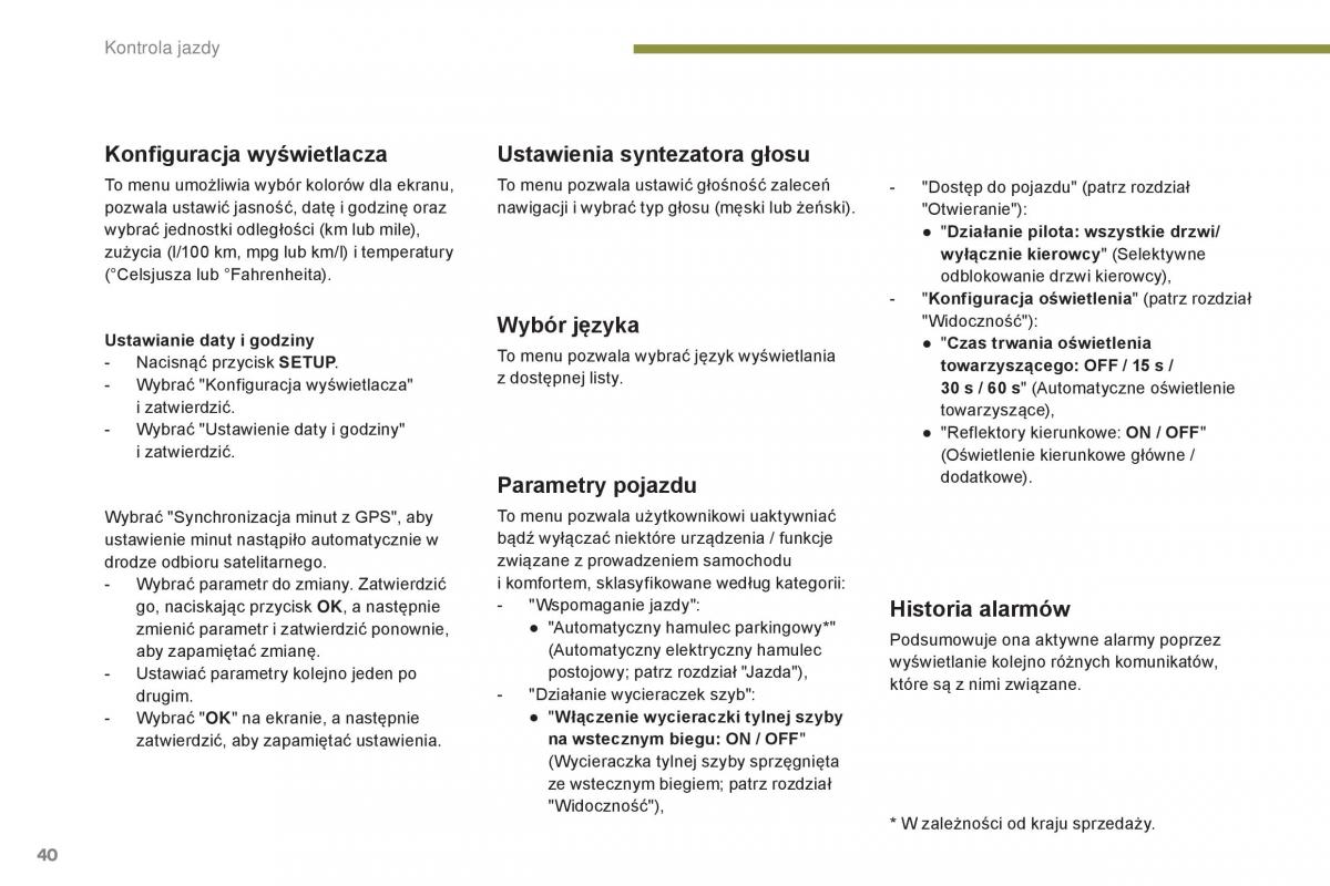 manual  Peugeot 5008 II 2 instrukcja / page 42