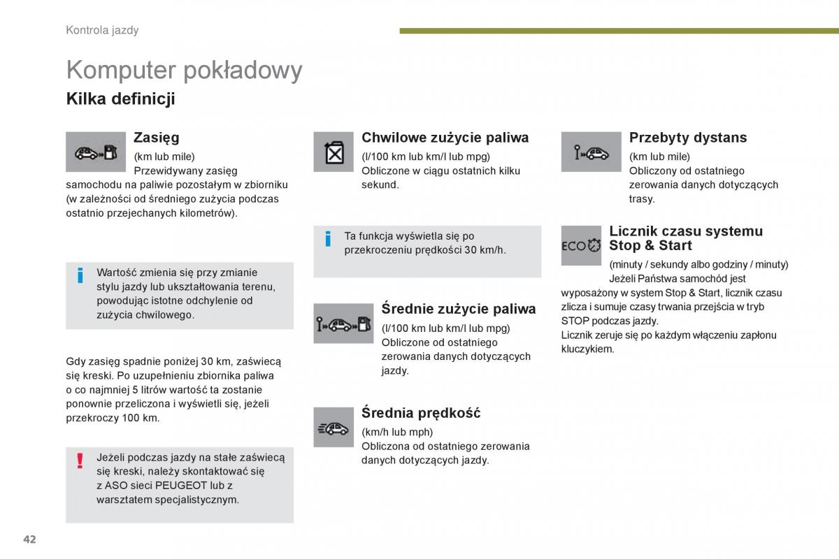 manual  Peugeot 5008 II 2 instrukcja / page 44