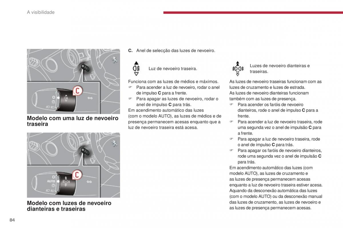 Peugeot 5008 II 2 manual del propietario / page 86