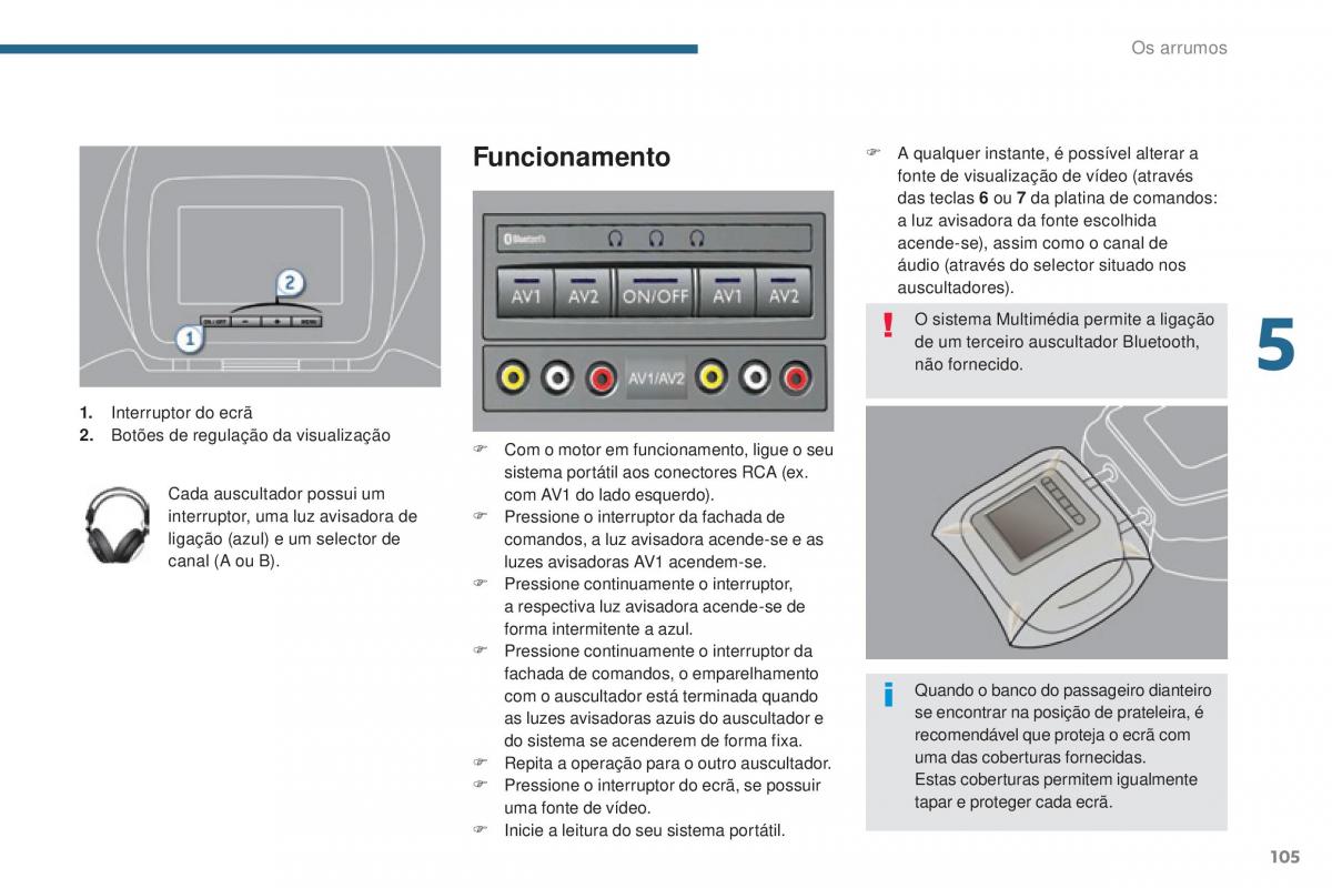 Peugeot 5008 II 2 manual del propietario / page 107