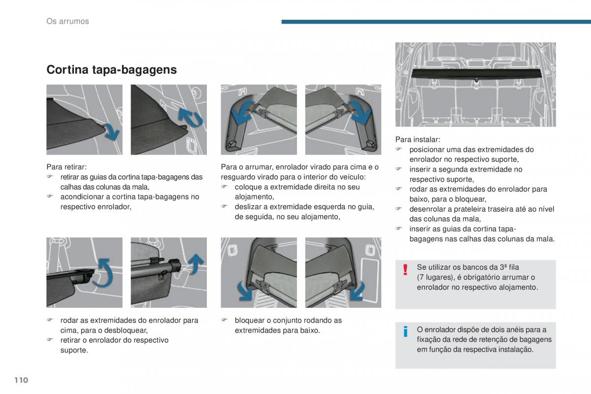 Peugeot 5008 II 2 manual del propietario / page 112