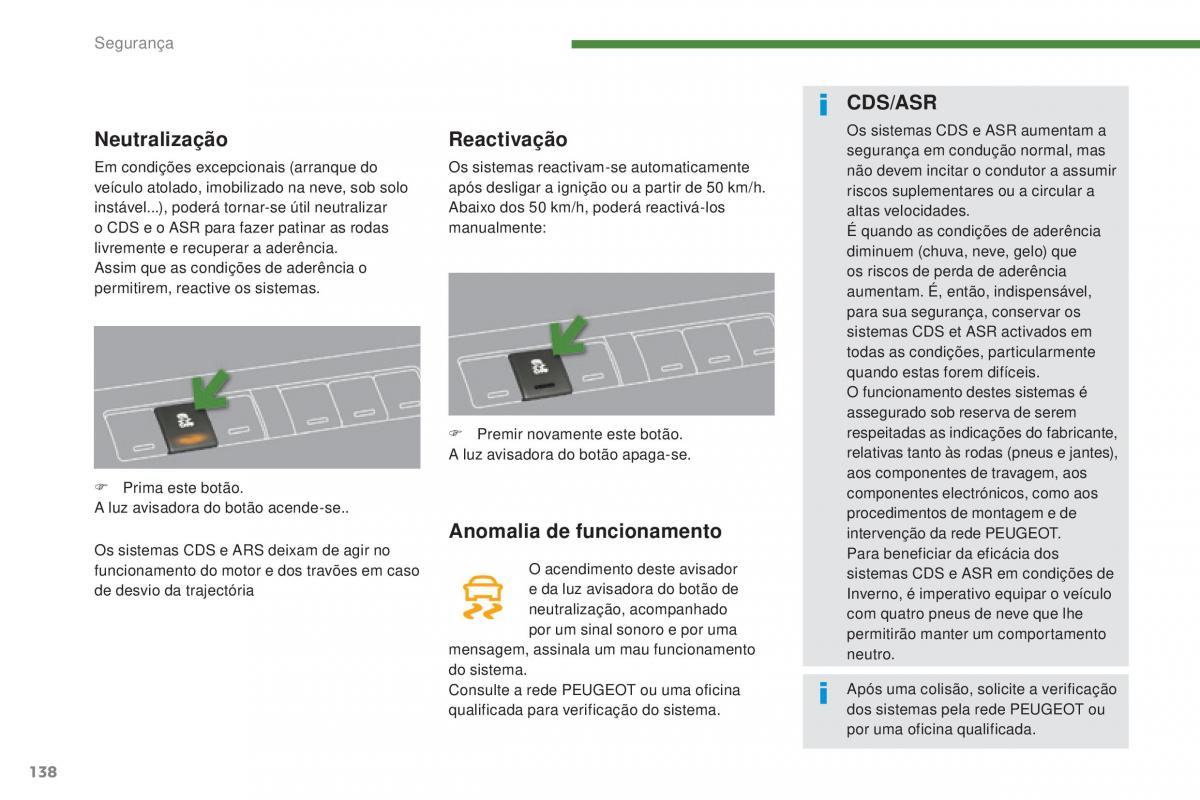 Peugeot 5008 II 2 manual del propietario / page 140